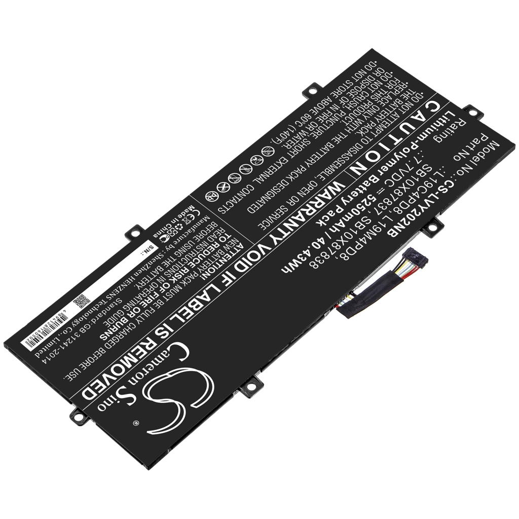 Batería para portátil Lenovo CS-LVY202NB