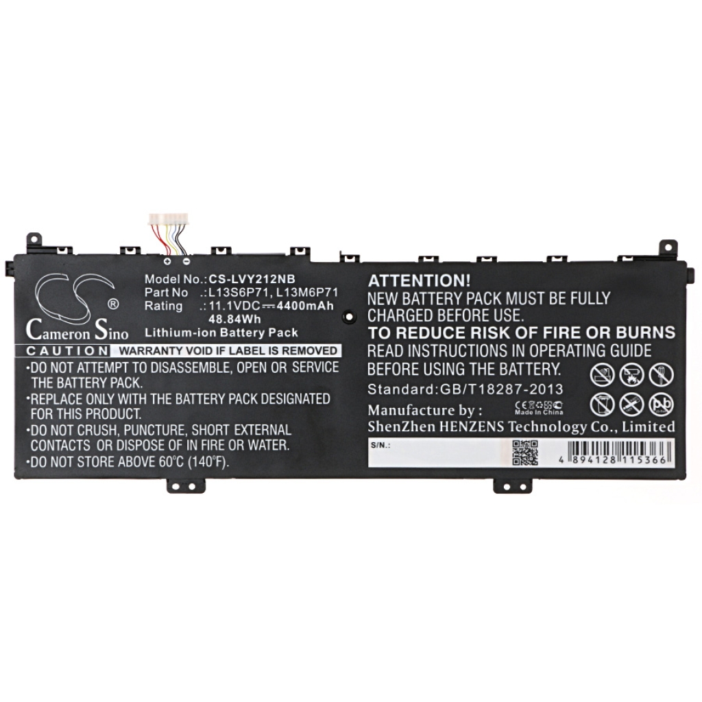 Batería para portátil Lenovo CS-LVY212NB