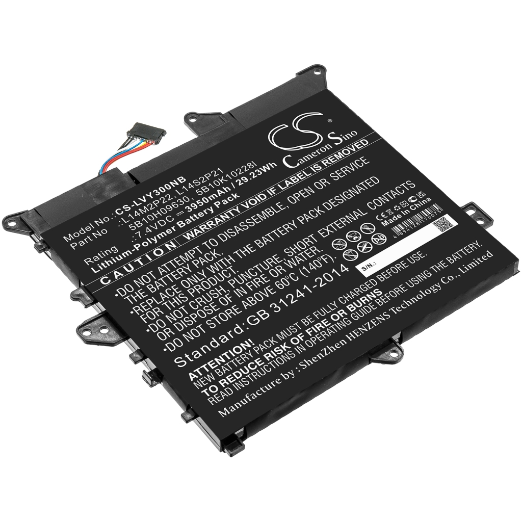 Batería para portátil Lenovo CS-LVY300NB
