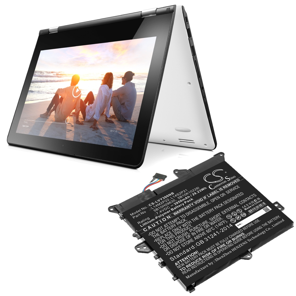 Batería para portátil Lenovo CS-LVY300NB
