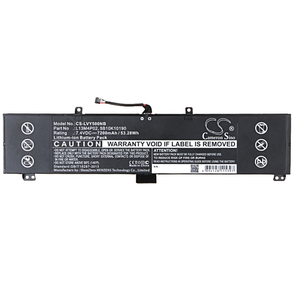Batería para portátil Lenovo CS-LVY500NB