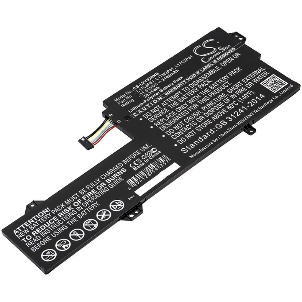 Batería para portátil Lenovo CS-LVY520NB
