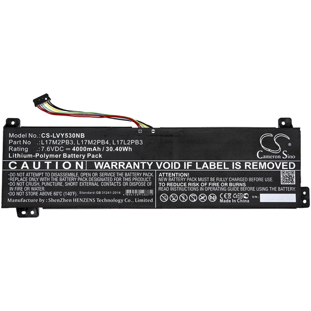 Batería para portátil Lenovo CS-LVY530NB