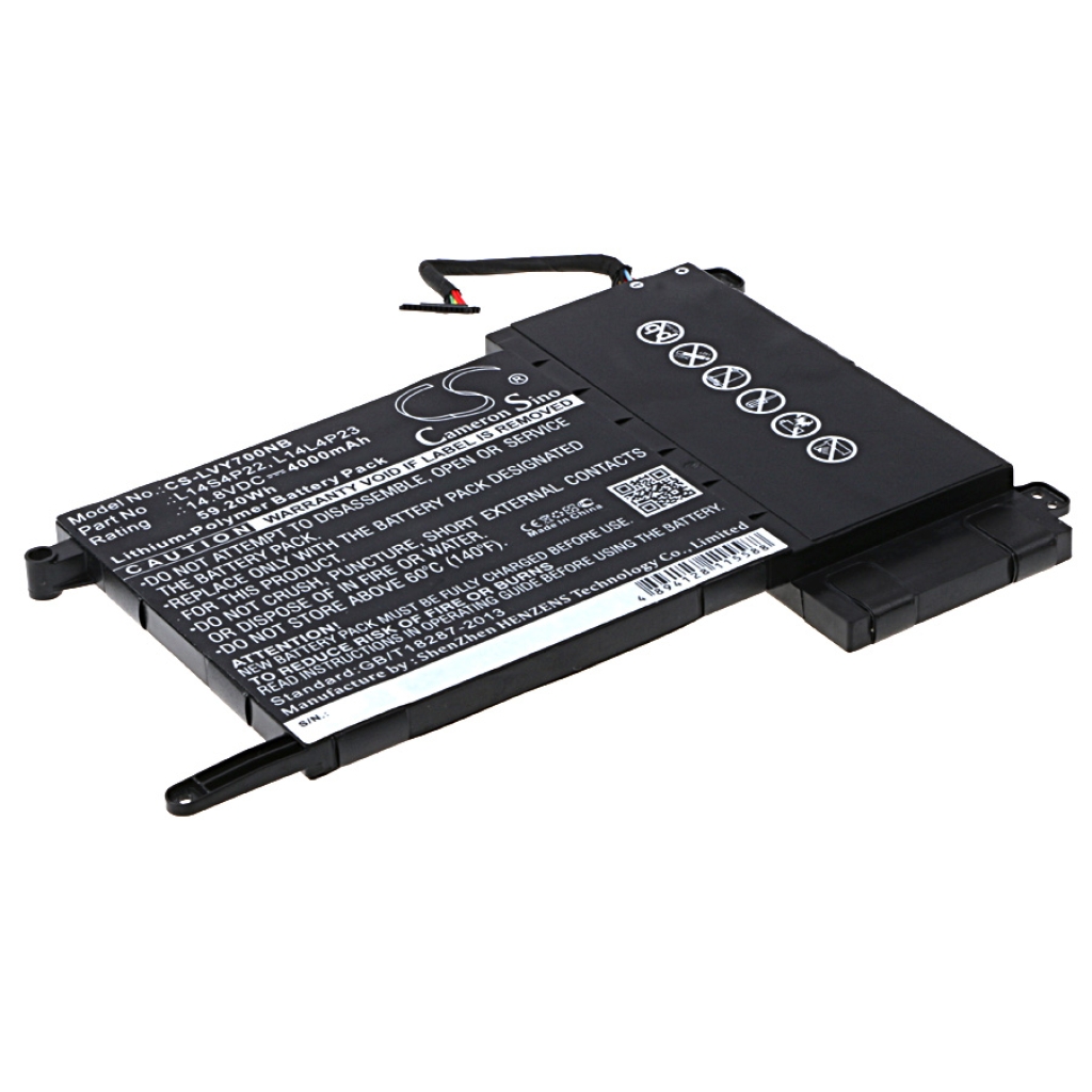 Batería para portátil Lenovo CS-LVY700NB