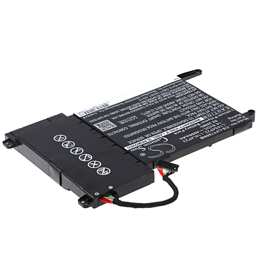 Batería para portátil Lenovo CS-LVY700NB