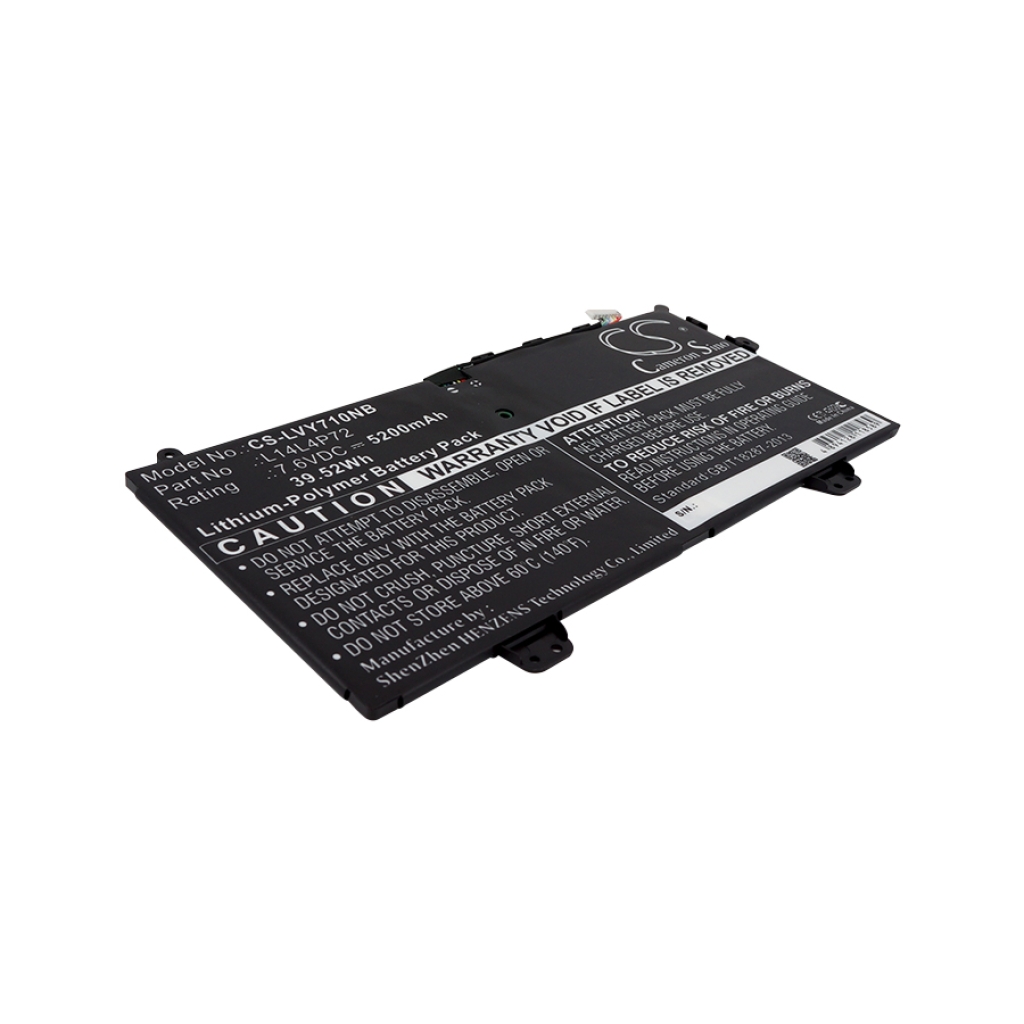 Batería para portátil Lenovo CS-LVY710NB