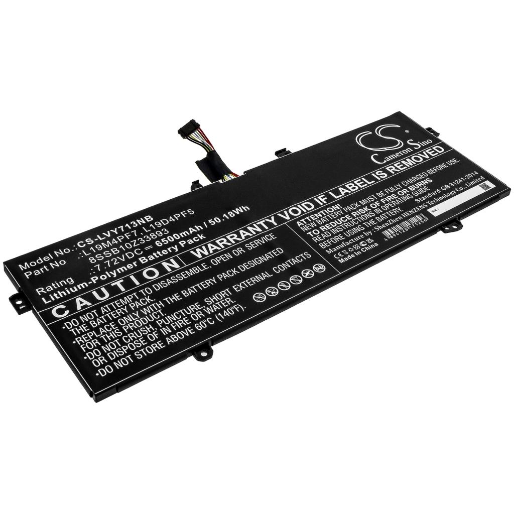 Batería para portátil Lenovo CS-LVY713NB