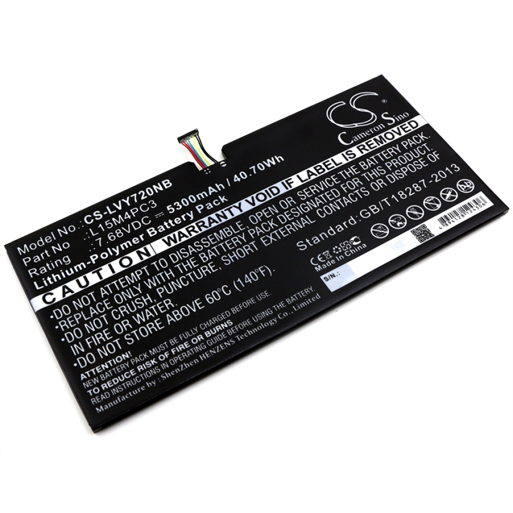 Batería para portátil Lenovo CS-LVY720NB