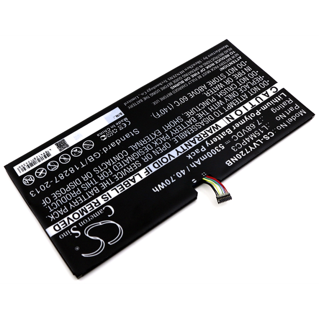 Batería para portátil Lenovo CS-LVY720NB