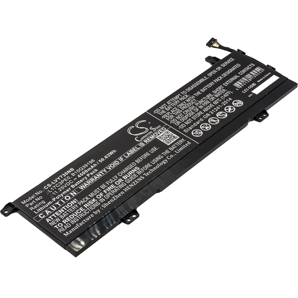 Batería para portátil Lenovo CS-LVY730NB