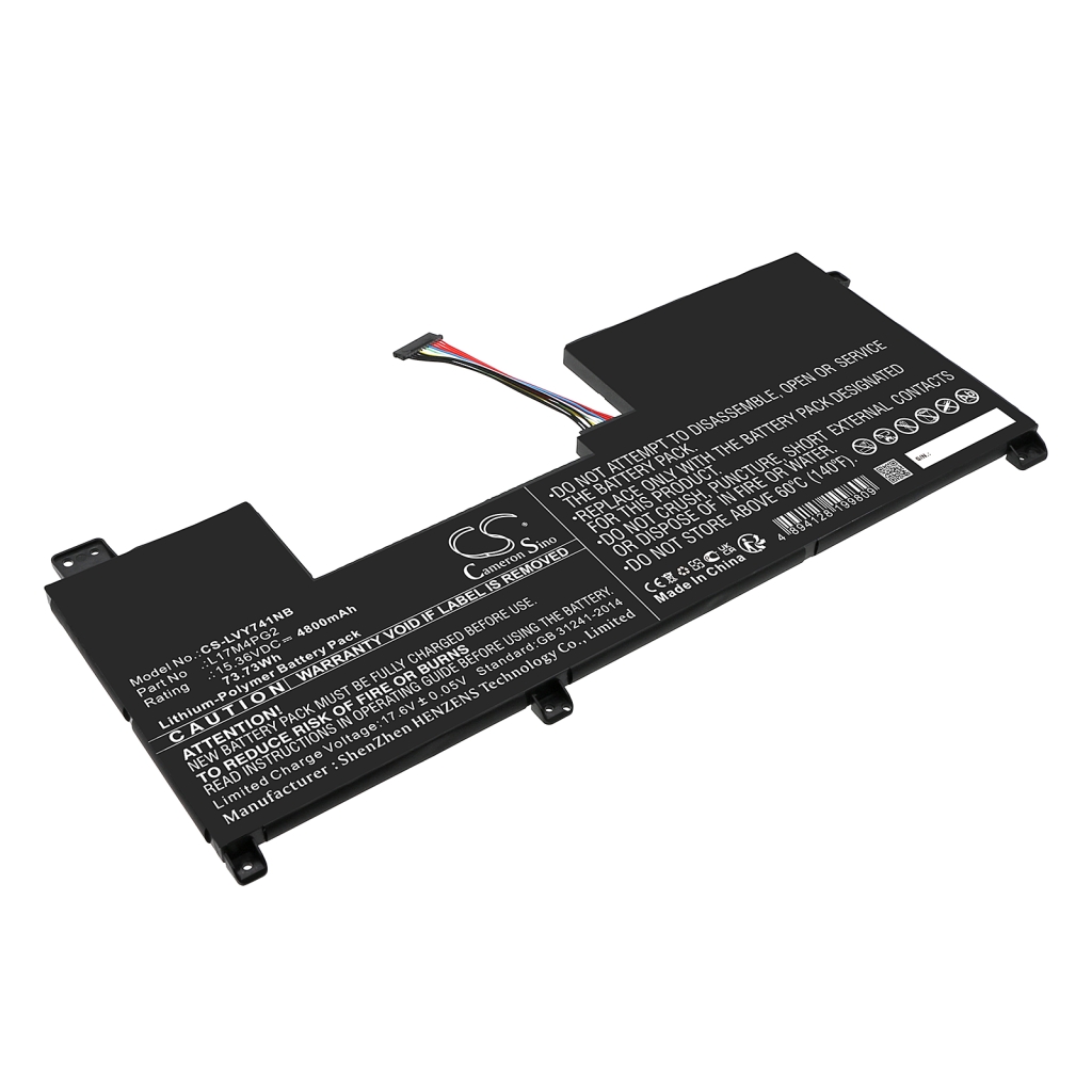 Batería para portátil Lenovo CS-LVY741NB