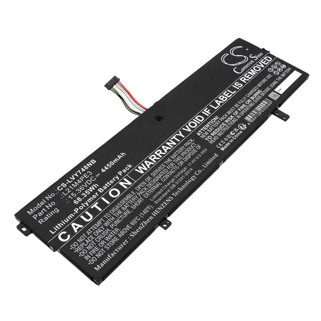Batería para portátil Lenovo CS-LVY748NB