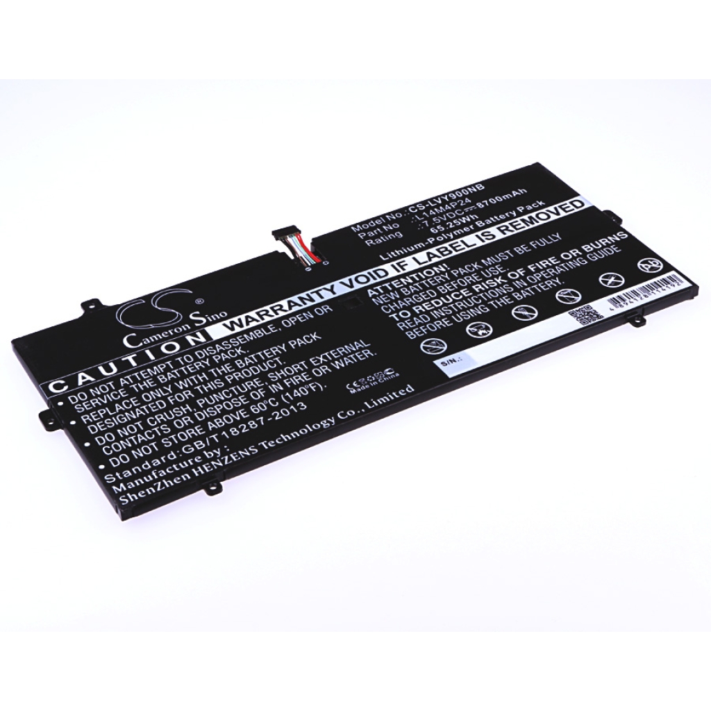 Batería para portátil Lenovo CS-LVY900NB
