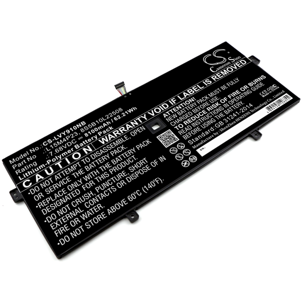 Batería para portátil Lenovo CS-LVY910NB