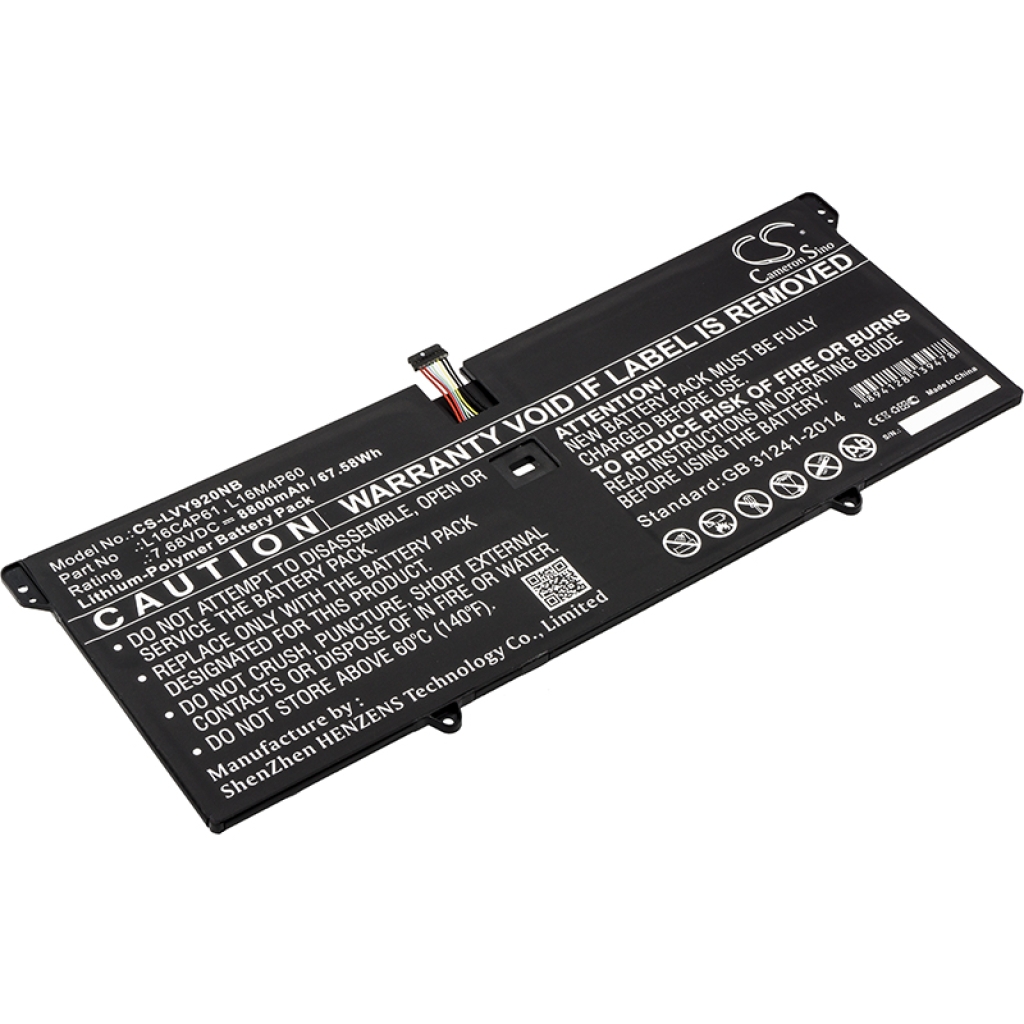 Batería para portátil Lenovo CS-LVY920NB