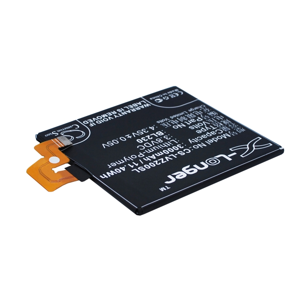 Batería del teléfono móvil Lenovo CS-LVZ200SL