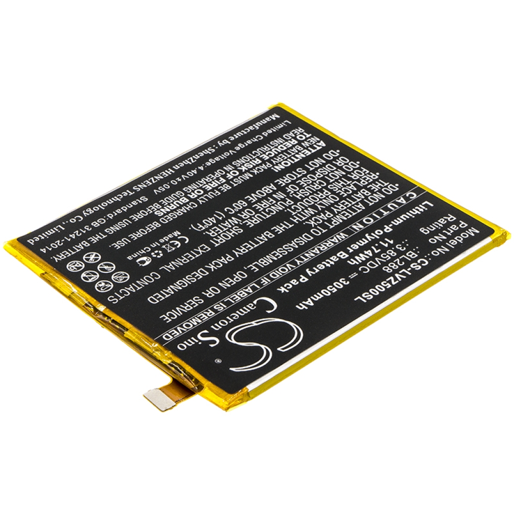 Batería del teléfono móvil Lenovo CS-LVZ500SL