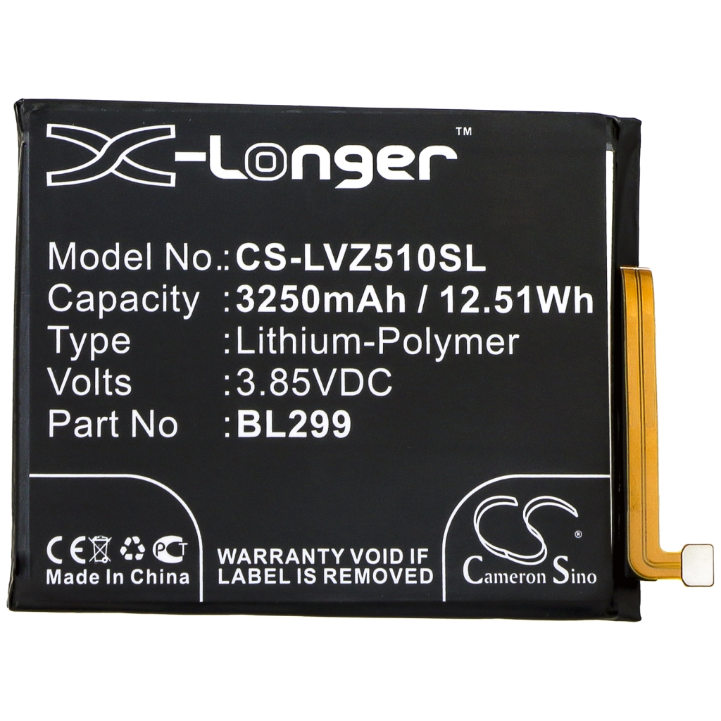 Batería del teléfono móvil Lenovo CS-LVZ510SL