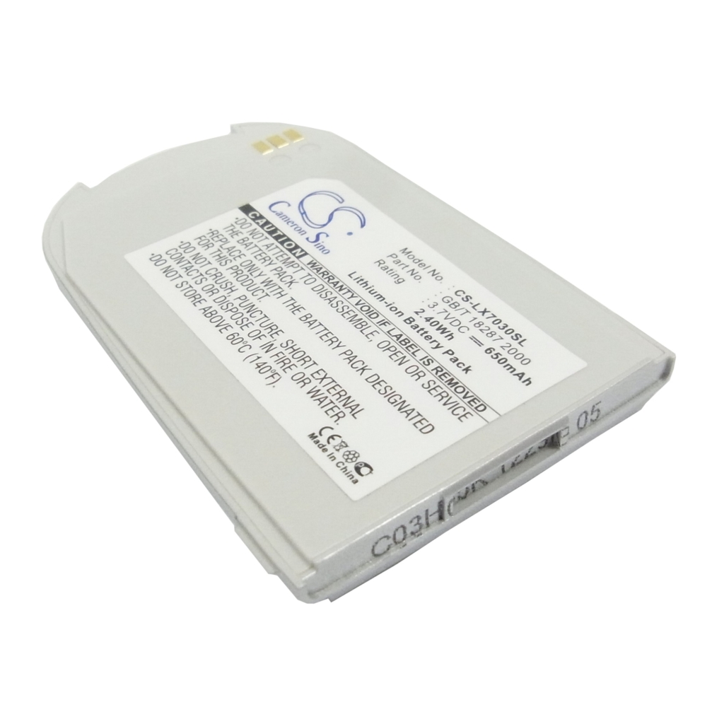 Batería del teléfono móvil LG CS-LX7030SL