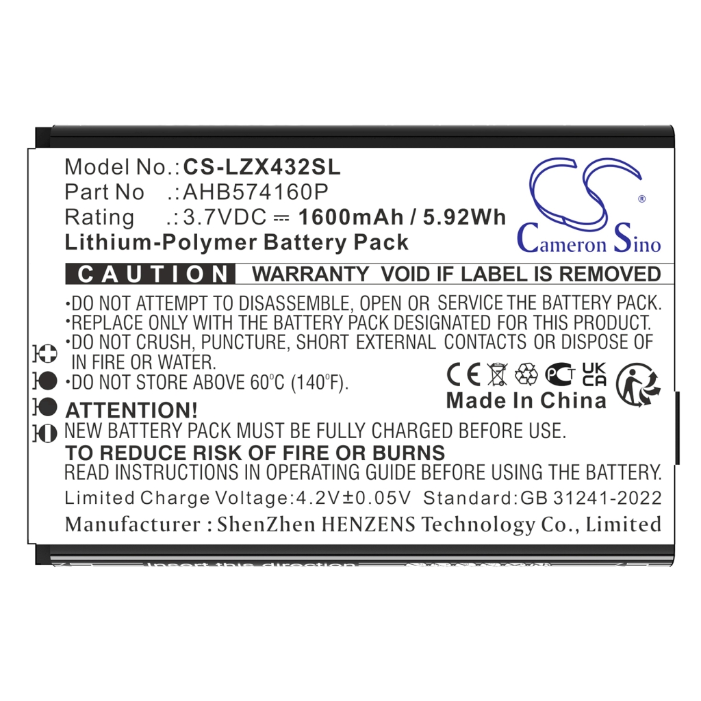 Equipo Batería Launch CS-LZX432SL
