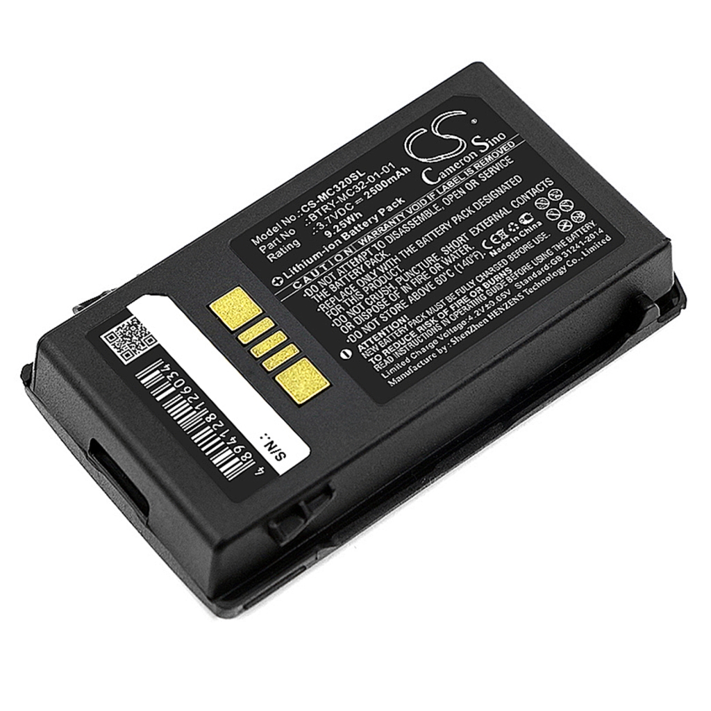 Batería de código de barras, escáner Zebra MC32N0