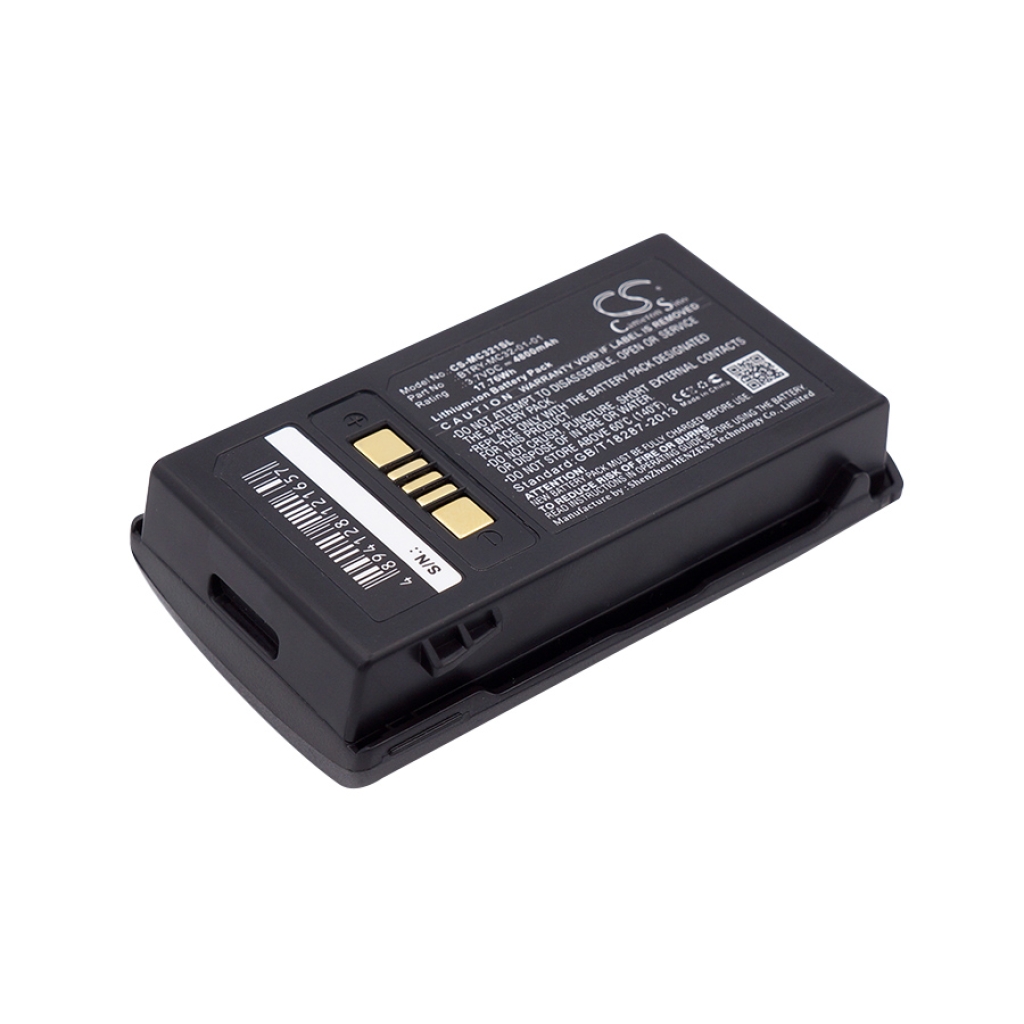 Batería de código de barras, escáner Zebra MC32N0