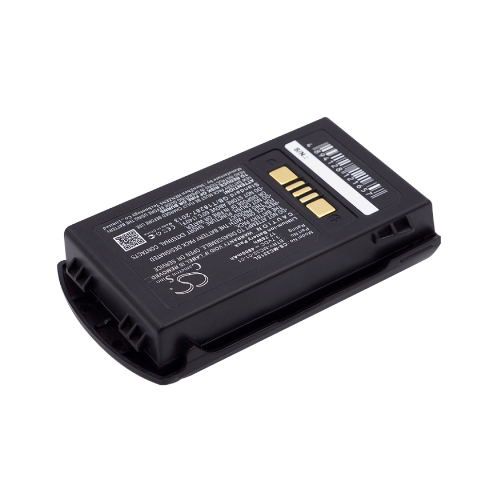 Batería de código de barras, escáner Zebra MC32N0