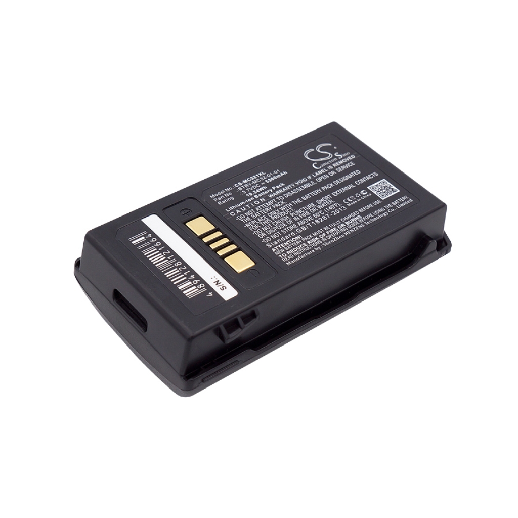 Batería de código de barras, escáner Zebra MC32N0