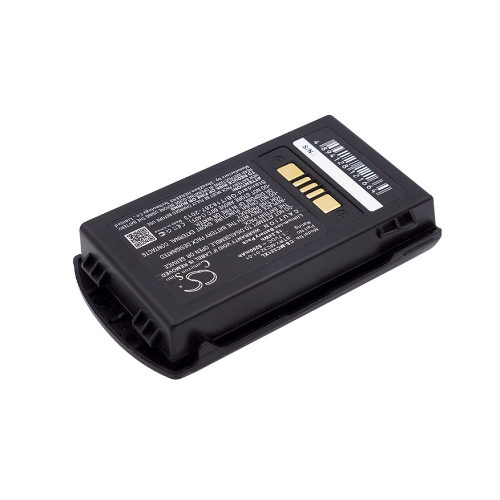 Batería de código de barras, escáner Zebra MC32N0