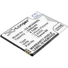 Reemplazo de batería compatible para Mobistel CYNUS E6