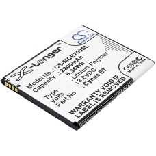 Reemplazo de batería compatible para Mobistel CYNUS E7