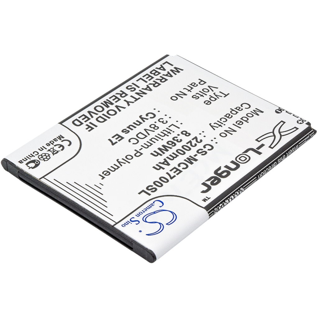 Batería del teléfono móvil Mobistel CS-MCE700SL
