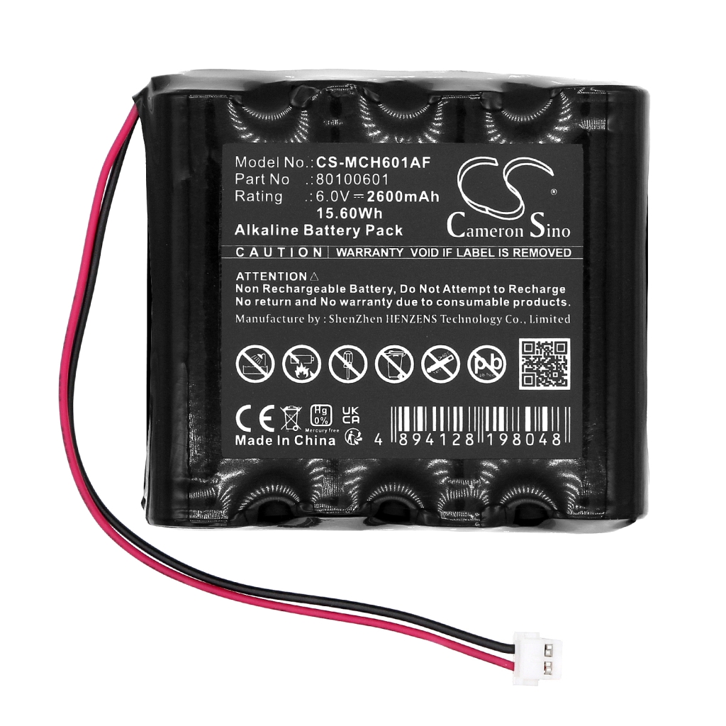Batería de la cámara de seguridad del hogar Messerschmitt CS-MCH601AF