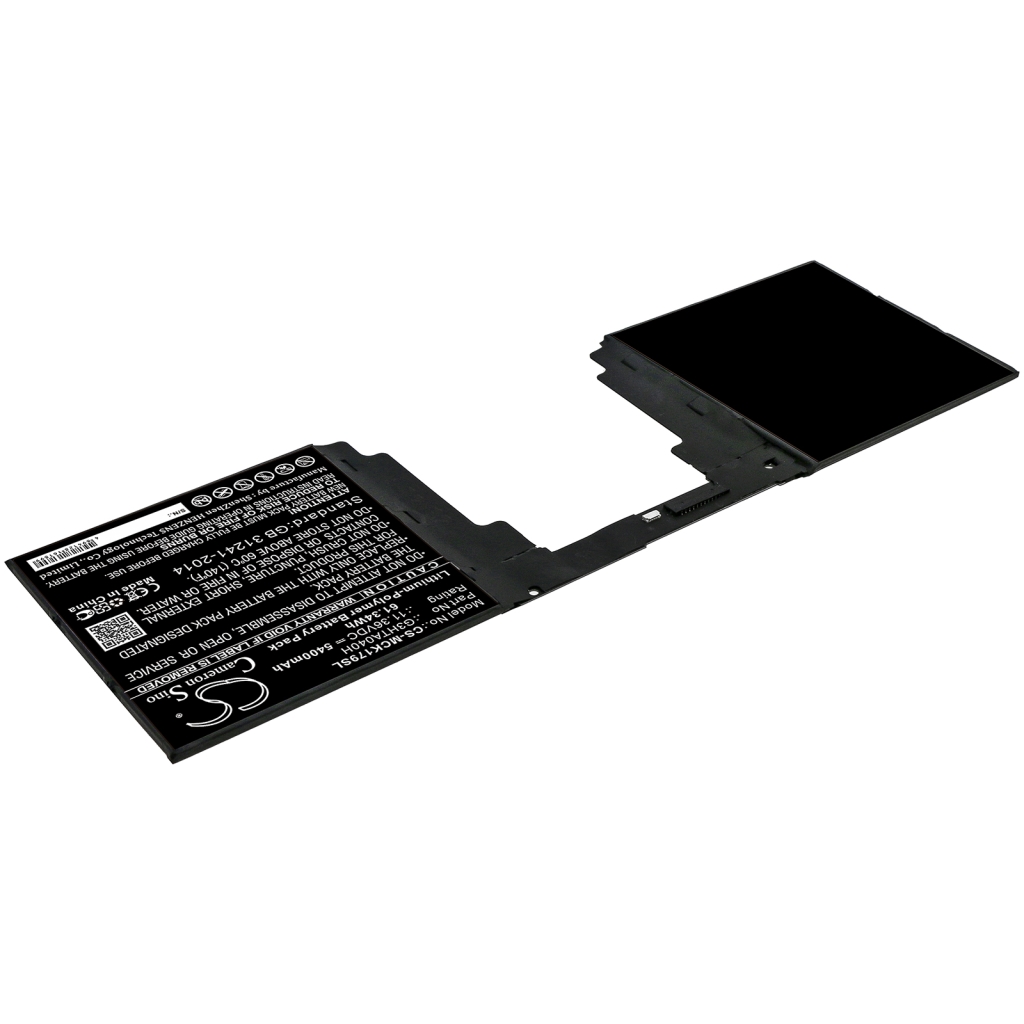 Batería de la tableta Microsoft CS-MCK179SL