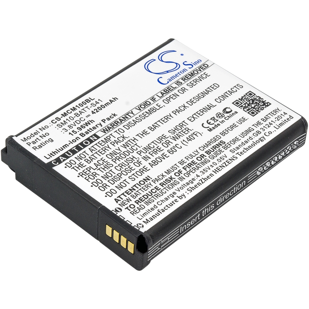 Batería de código de barras, escáner M3 Mobile CS-MCM100BL