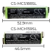 Batería Médica Moser ChroMini 1591Q