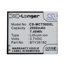Reemplazo de batería compatible para Mobistel BTY26182,BTY26182MOBISTEL/STD