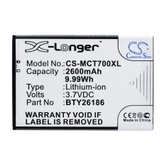 Reemplazo de batería compatible para Mobistel BTY26186,BTY26186MOBISTEL/STD