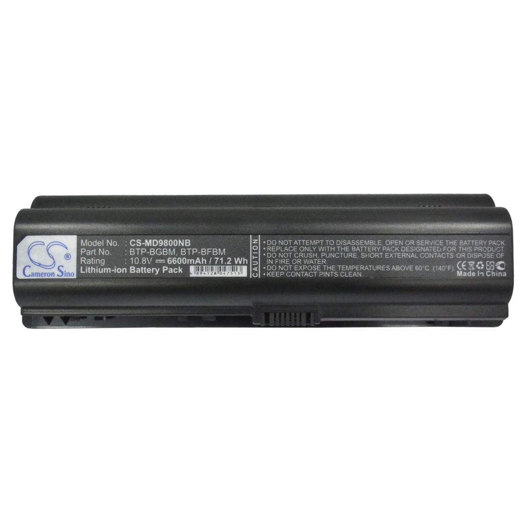 Batería para portátil Medion CS-MD9800NB