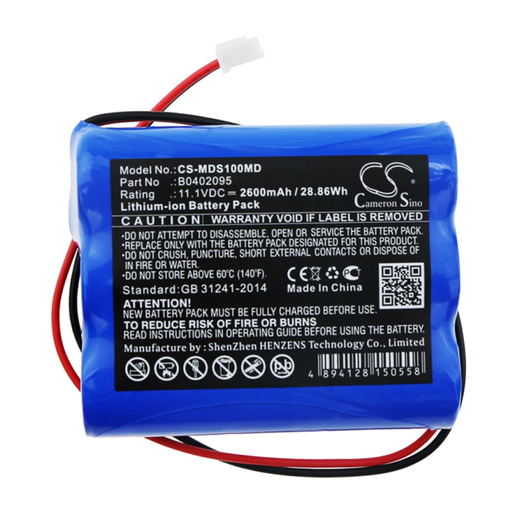 Batería Médica Medsonic MSCPR-1A