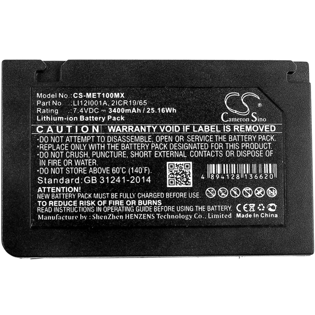 Batería Médica Mindray CS-MET100MX