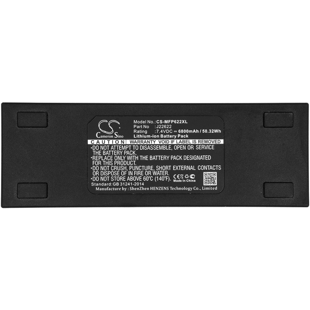Batería para auriculares inalámbricos Mackie CS-MFP622XL