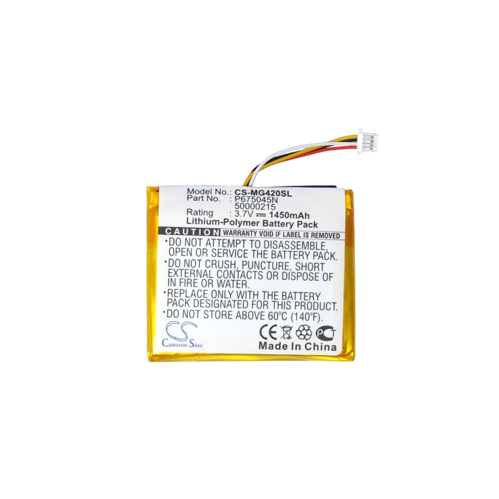 GPS, Batería del Navegador Typhoon CS-MG420SL