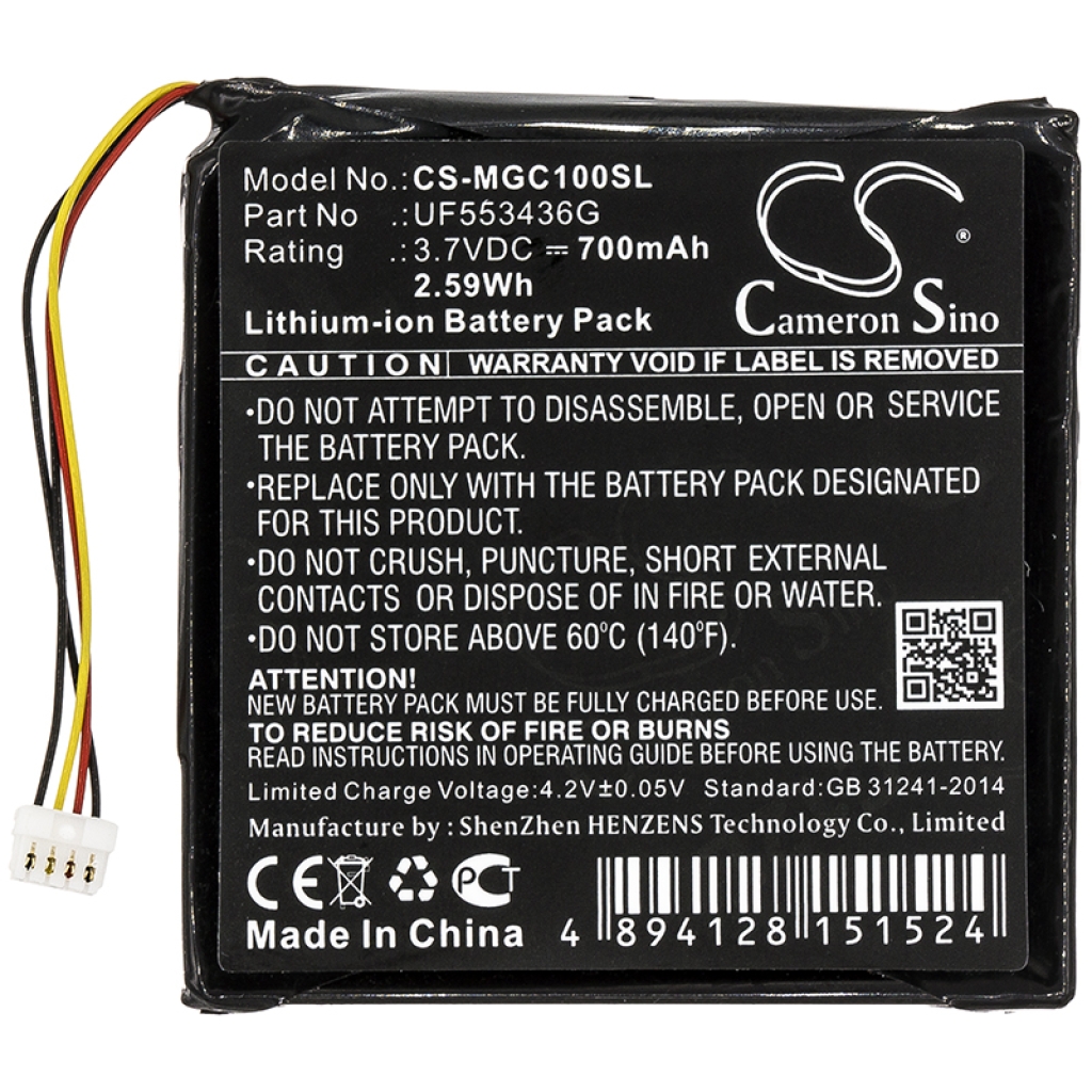 GPS, Batería del Navegador Magellan CS-MGC100SL