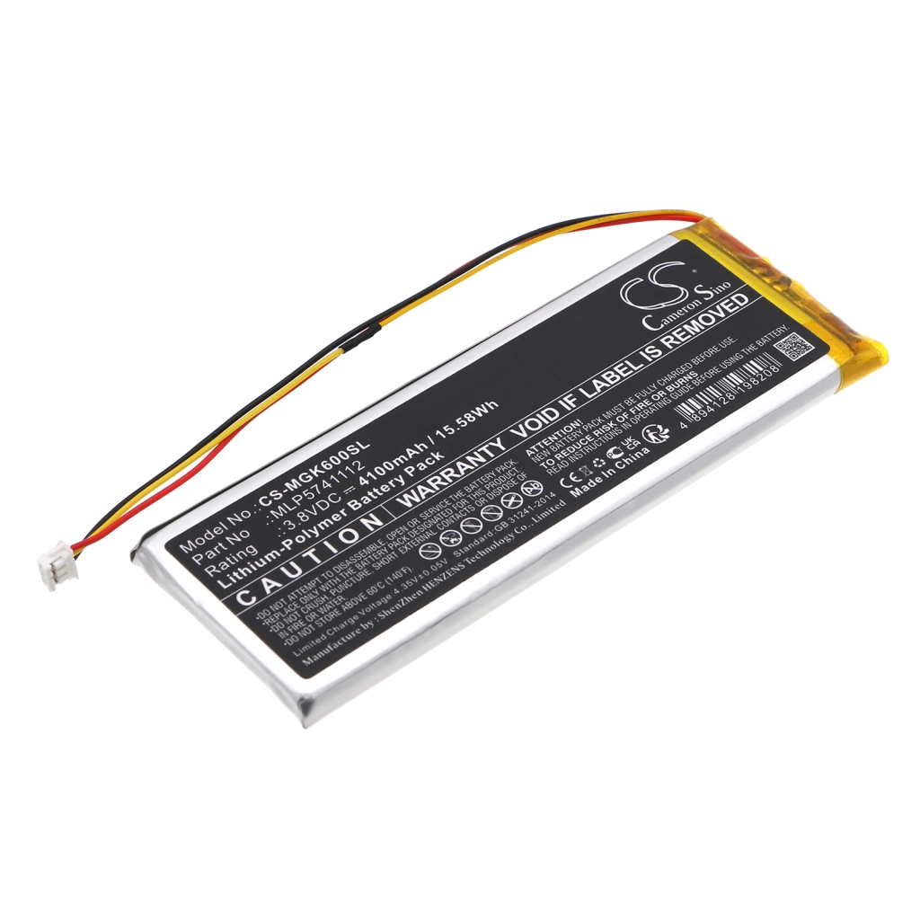 Batería para teclado Melgeek CS-MGK600SL