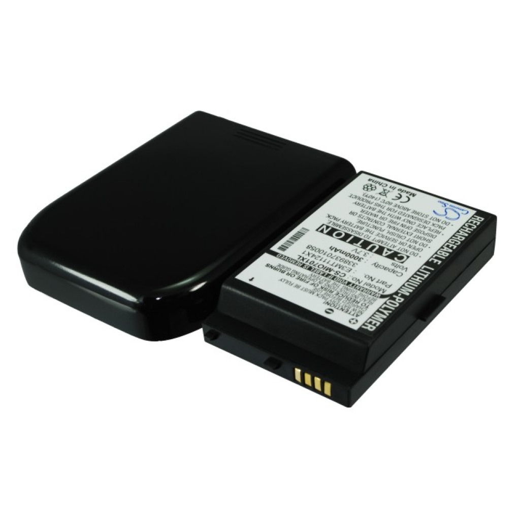 Batería del teléfono móvil Mitac CS-MIO701XL