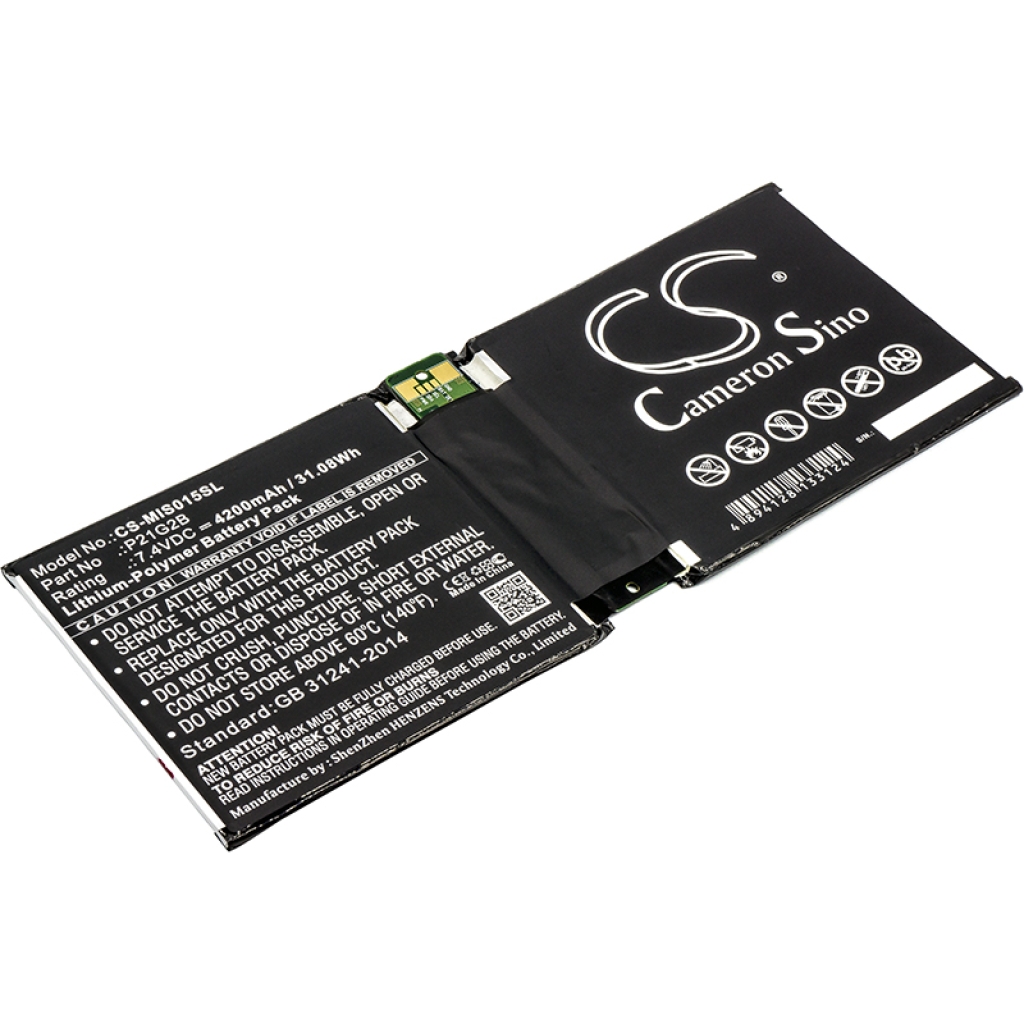 Batería de la tableta Microsoft CS-MIS015SL
