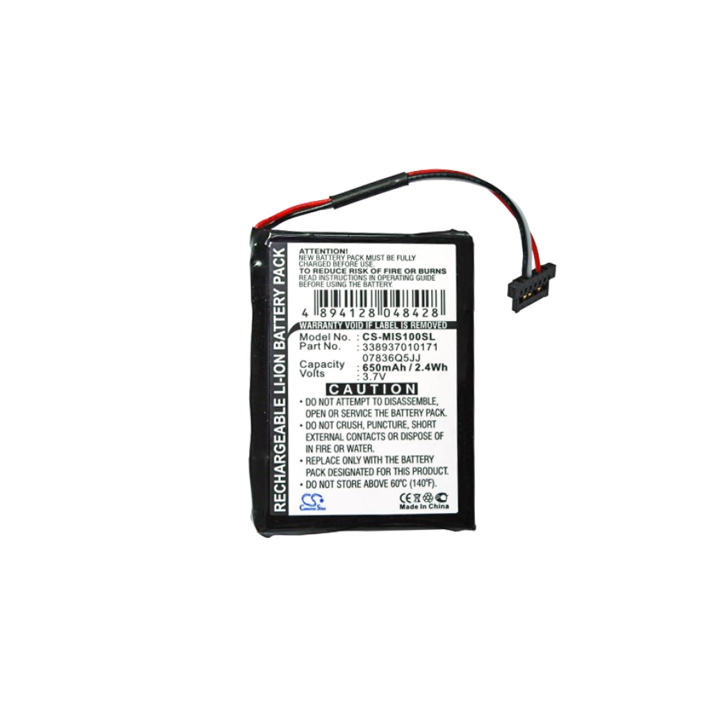 GPS, Batería del Navegador NAVMAN CS-MIS100SL