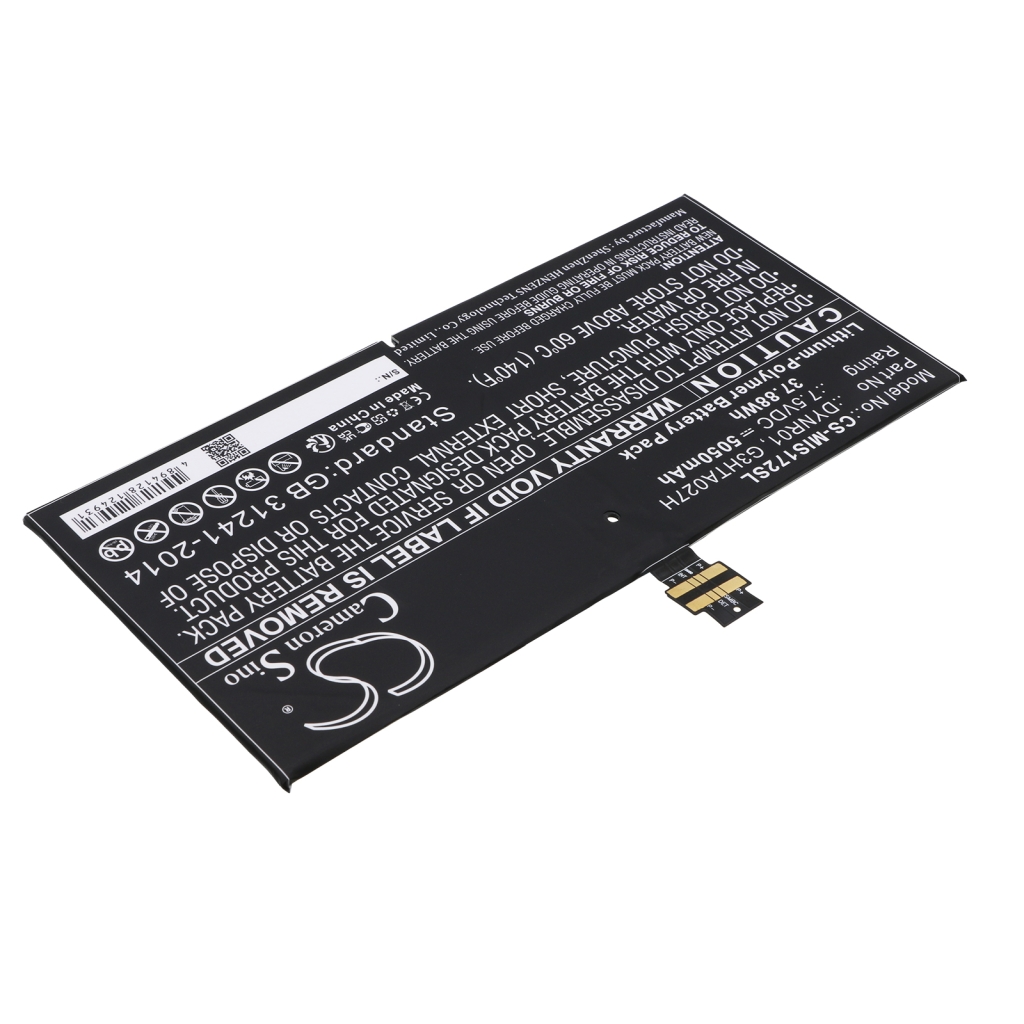 Batería de la tableta Microsoft CS-MIS172SL