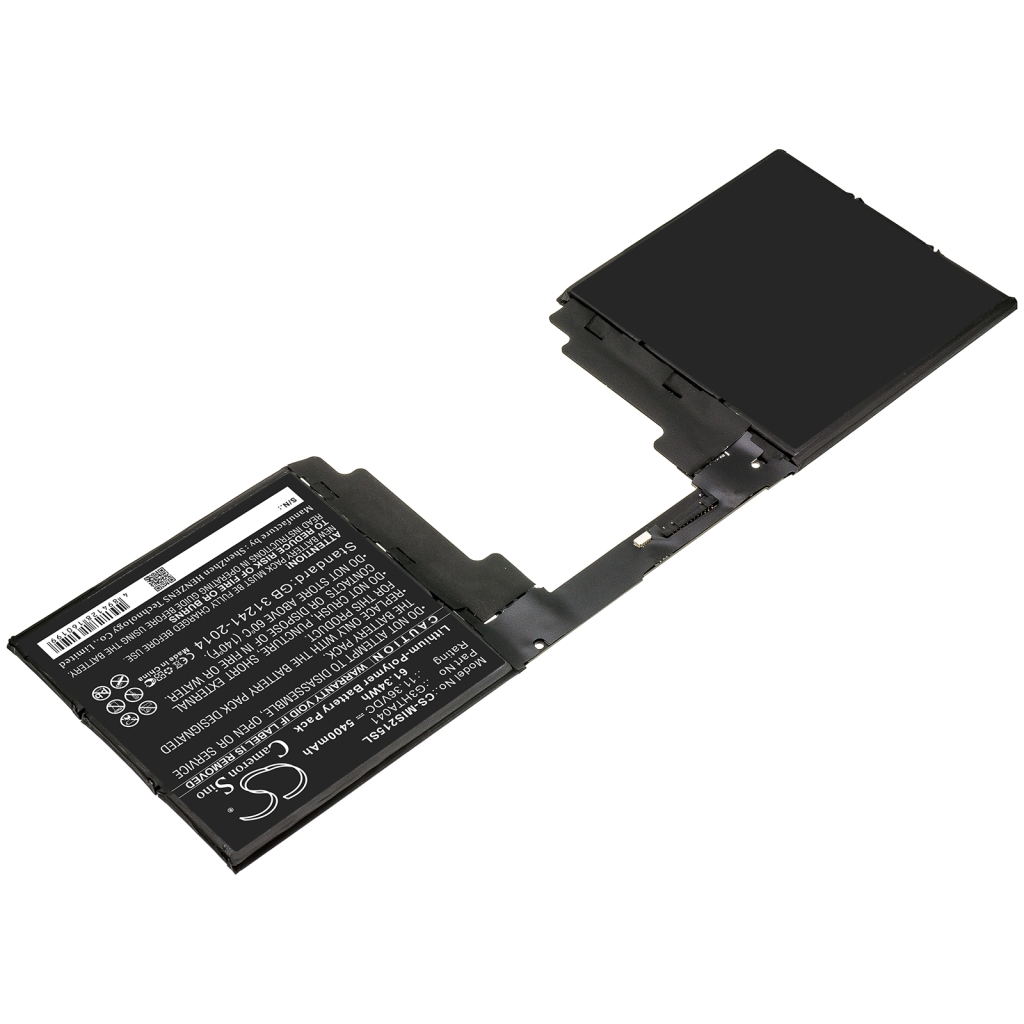 Batería de la tableta Microsoft CS-MIS215SL
